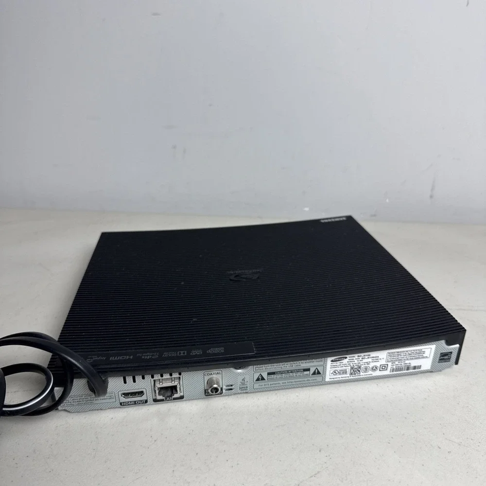 Samsung BD-J5100 Blu-ray DVD Player Wi-Fi Streaming HDMI No Remote (Tested)